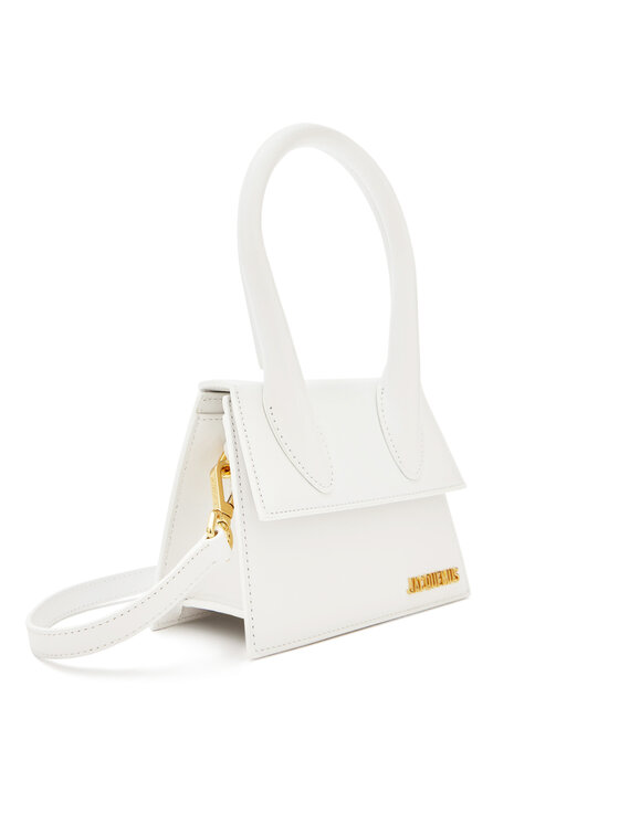 JACQUEMUS JACQUEMUS Kabelka Le Chiquito Moyen 213BA002-3000 Bílá