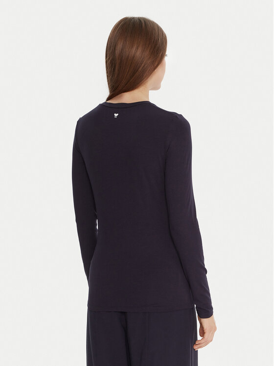 Weekend Max Mara Weekend Max Mara Blusa Multie 2525946012 Blu scuro Slim Fit
