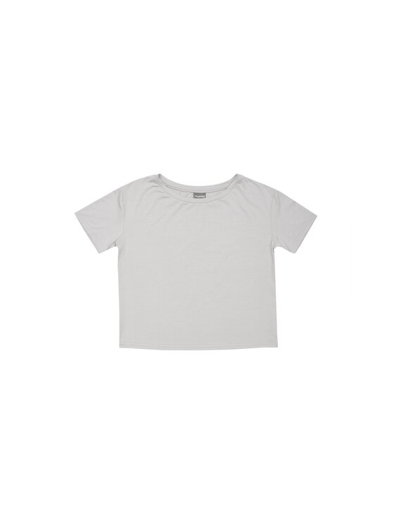 Mumla Mumla T-Shirt t-shirt z mikromodalu szary Szary