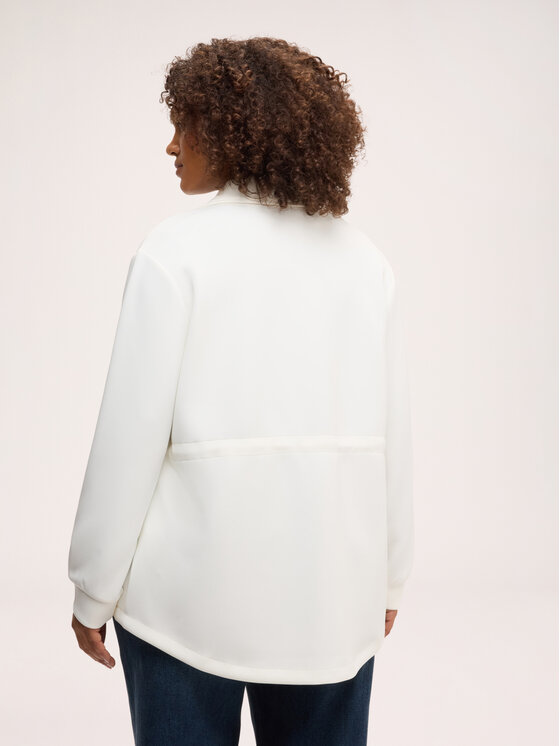 Fiorella Rubino Fiorella Rubino Felpa G816L009326N011 Bianco Over Fit