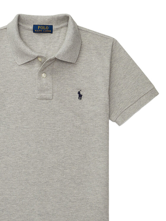 Polo Ralph Lauren Polo Ralph Lauren Поло 323547926 Сірий Slim Fit