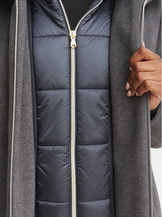 Marella Marella Зимно палто Bacio 2625496102 Тъмносив Regular Fit