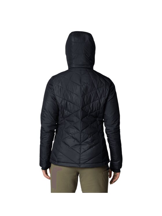 Columbia Columbia Kurtka zimowa Heavenly™ Hooded Jacket Czarny Regular Fit