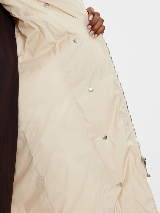 PINKO PINKO Žieminė striukė Collirio Caban 103828 A11M Smėlio Regular Fit