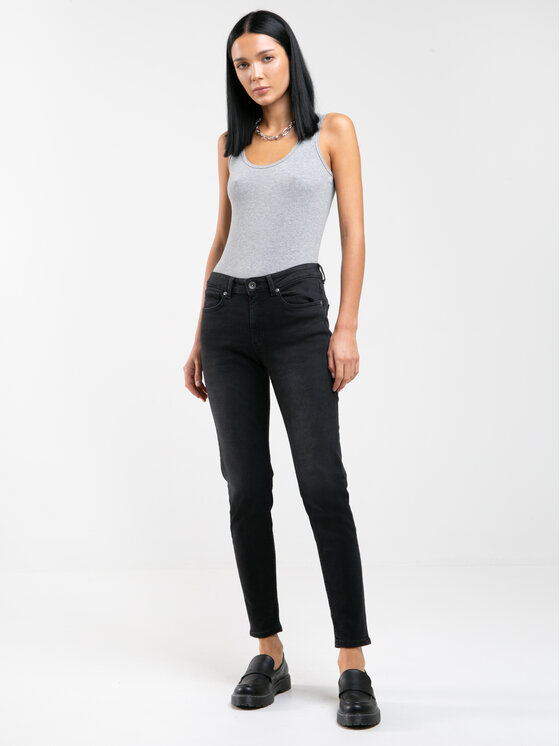BIG STAR BIG STAR Jeansy MAILA Szary Tapered Fit