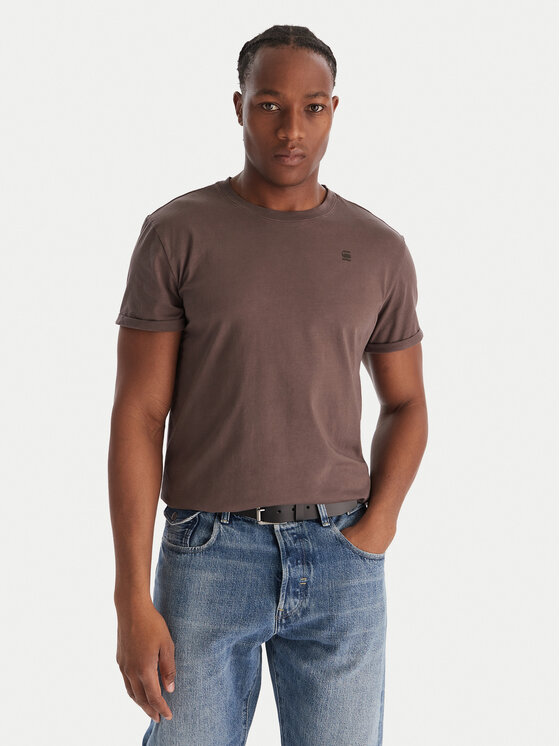 G-Star Raw G-Star Raw Majica Text Back D25971-2653 Modra Relaxed Fit