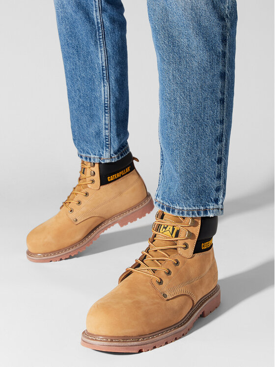 CAT Footwear CAT Footwear Pohodni čevlji Powerplant S3 Hro P724626 Rumena