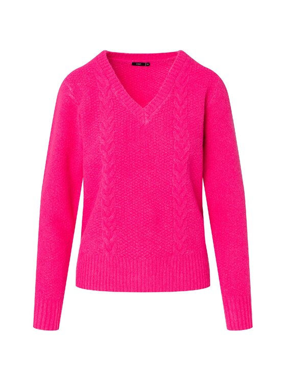 QUIOSQUE QUIOSQUE Sveter QUIOSQUE 6VF001501 Ružová Regular Fit