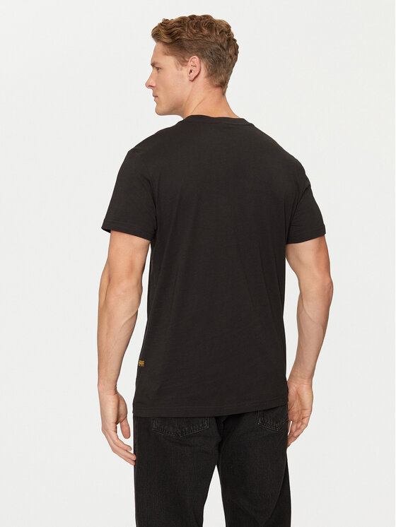 G-Star Raw G-Star Raw T-Shirt Originals D25443-8415 Czarny Regular Fit
