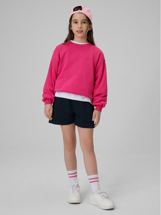 4F 4F Szorty sportowe BASIC+ Granatowy Oversize