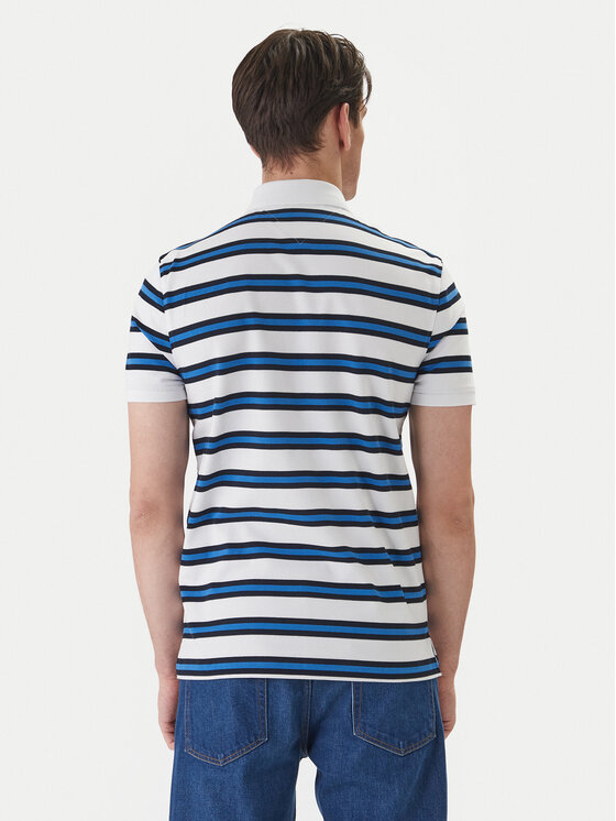 Tommy Hilfiger Tommy Hilfiger Polo majica 1985 MW0MW17770 Modra Regular Fit