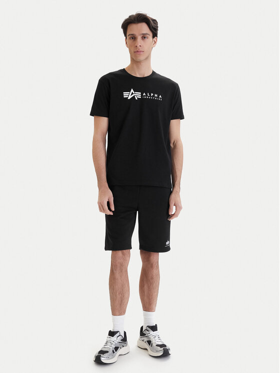 Alpha Industries Alpha Industries Спортни шорти Basic 156367 Черен Regular Fit