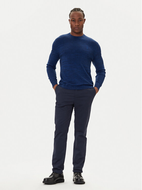 Calvin Klein Calvin Klein Megztinis LV04LB305G Tamsiai mėlyna Regular Fit