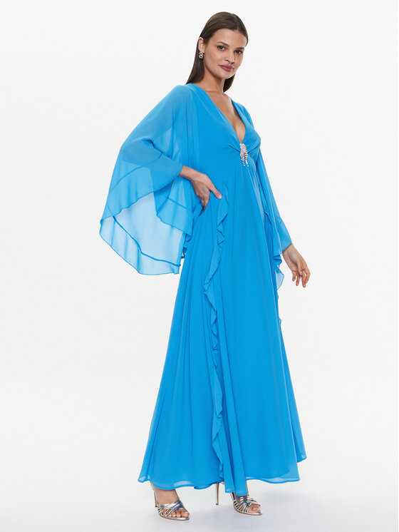 Abito da sera TE0030 Blu Regular Fit