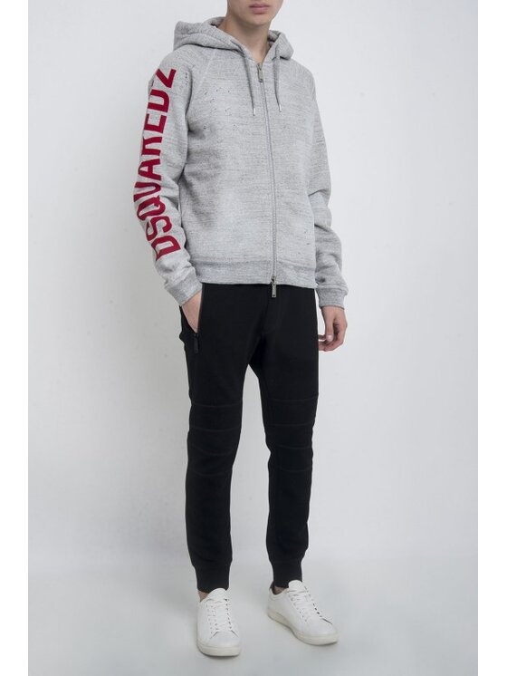 Dsquared2 Dsquared2 Mikina S71HG00551 Šedá Regular Fit