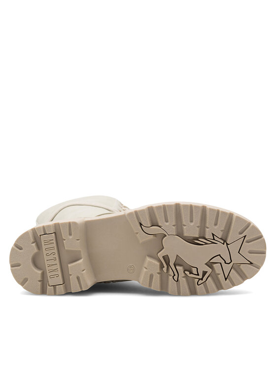 Mustang Mustang Botine 1437-503 Alb