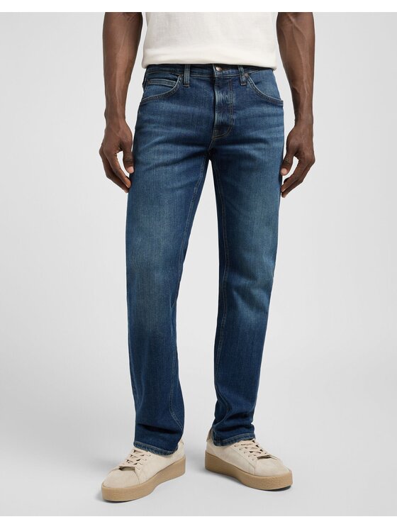 Lee Lee Jeans DAREN ZIP FLY Blu Straight Leg