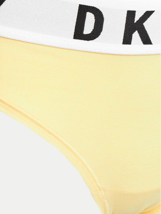 DKNY DKNY Kalhotky string DK4529 Žlutá