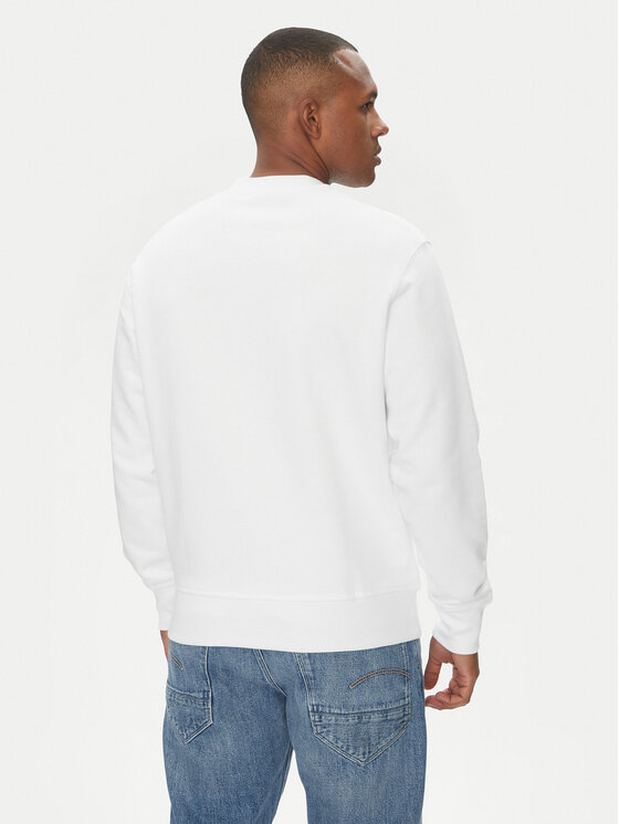 Versace Jeans Couture Versace Jeans Couture Džemperis ar kapuci 78GAIC06 Balts Regular Fit