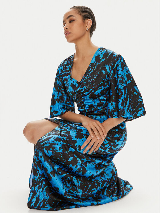 Gestuz Gestuz Hétköznapi ruha Blakey 10909117 Kék Loose Fit