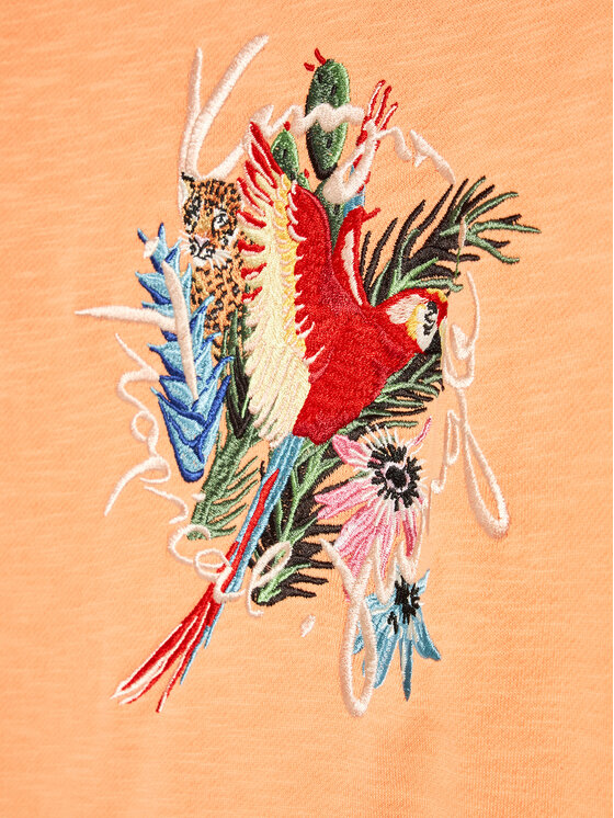 Felpa K15506 Arancione Regular Fit