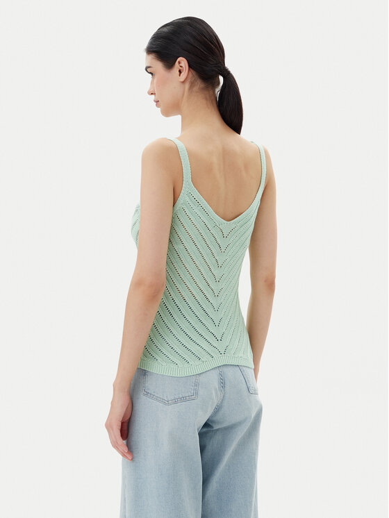 Vero Moda Vero Moda Top Peru 10326463 Zielony Regular Fit