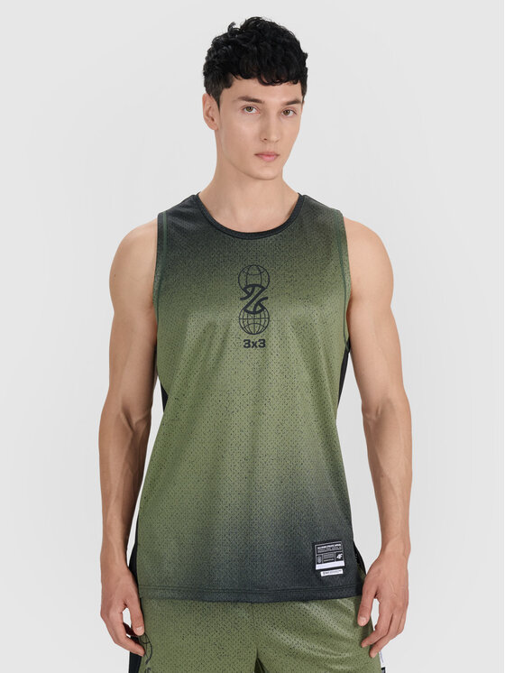 4F 4F Tank top BASKETBALL Kolorowy Oversize