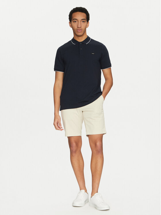 Calvin Klein Calvin Klein Tricou polo K10K112751 Bleumarin Regular Fit