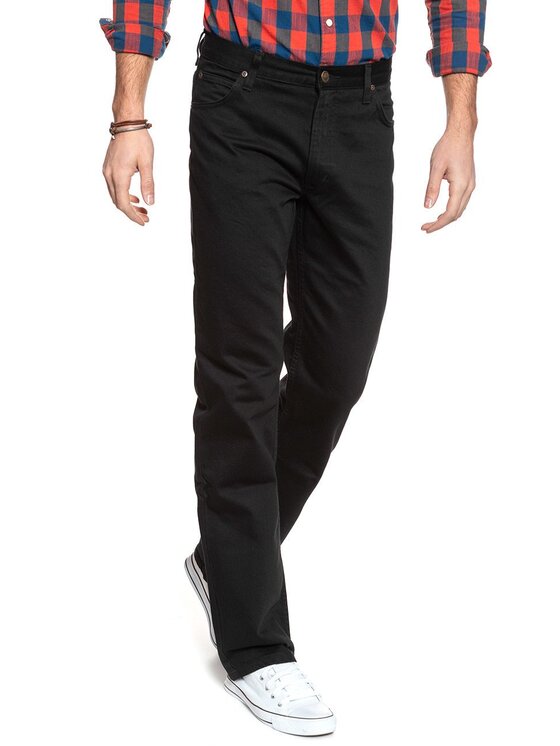 Lee Lee Jeansy BROOKLYN Czarny Straight Fit