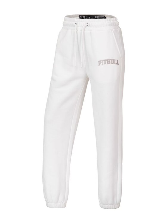 PITBULL PITBULL Spodnie dresowe Tyrian Biały Regular Fit