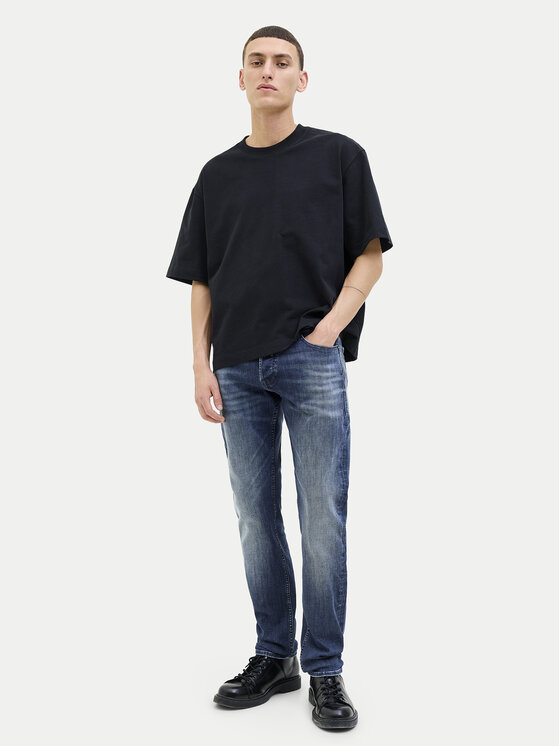 Jack&Jones Jack&Jones Traperice Glenn Original 12278144 Tamnoplava Slim Fit