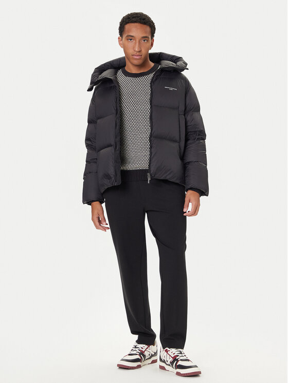 Armani Exchange Armani Exchange Пуховик XM001115 AF16589 UC001 Чорний Regular Fit