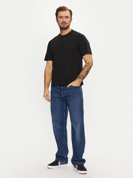 Jack & Jones Jack & Jones T-Shirt Urban Edge 12254412 Czarny Loose Fit