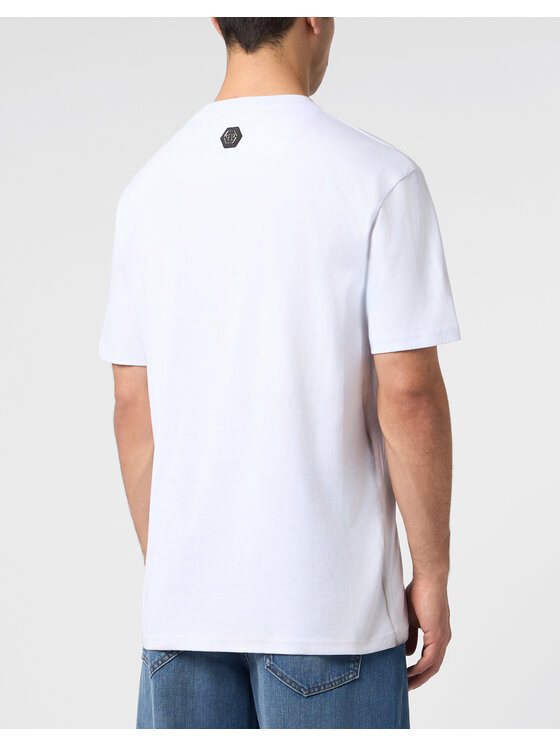 PHILIPP PLEIN PHILIPP PLEIN T-Shirt 31090 Biały Regular Fit