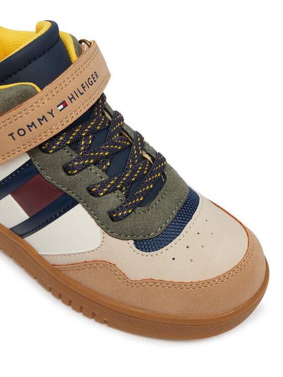 Tommy Hilfiger Tommy Hilfiger Sneakers High Top Lace-Up/Velcro Sneaker T1X9-35229-1269 S Multicolore