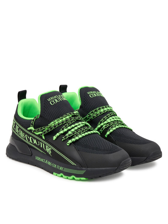 Versace Jeans Couture Versace Jeans Couture Sneakersy 79YA3SA3 Czarny