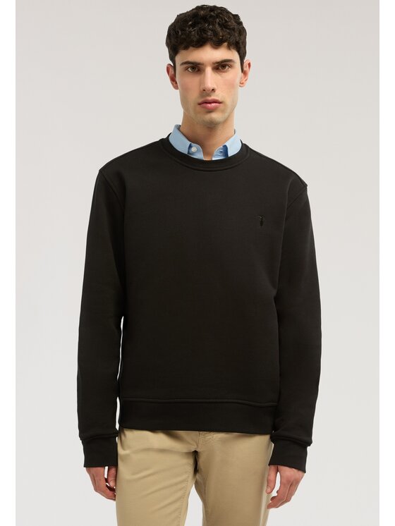 Trussardi Trussardi Sweter G8088000132N033 Czarny Regular Fit