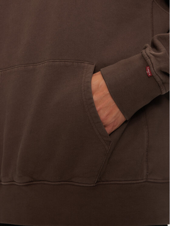 Levi's® Levi's® Bluza Authentic A8435-0011 Brązowy Relaxed Fit