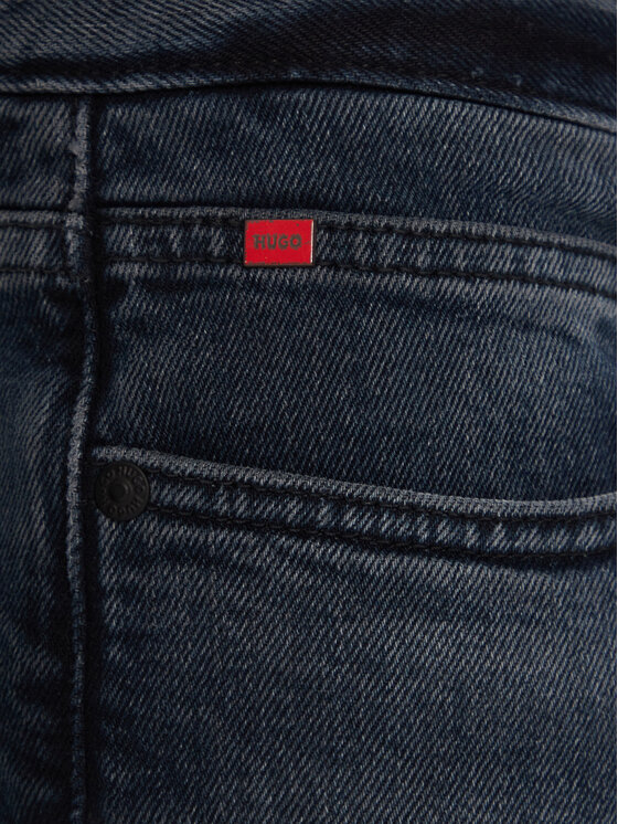 HUGO HUGO Jeansy 50547247 Granatowy Extra Slim Fit