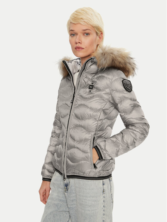 Daunenjacke Blauer, Größe M Grau 24WBLDC03048