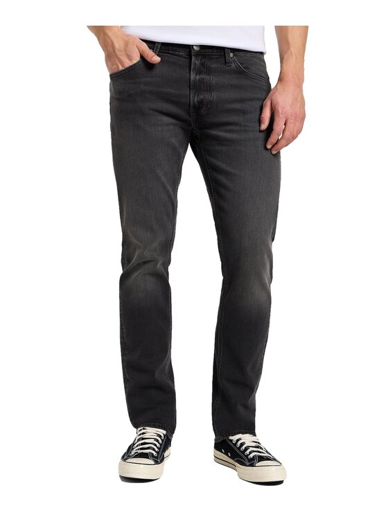 Lee Lee Jeansy 112355812 Szary Regular Fit