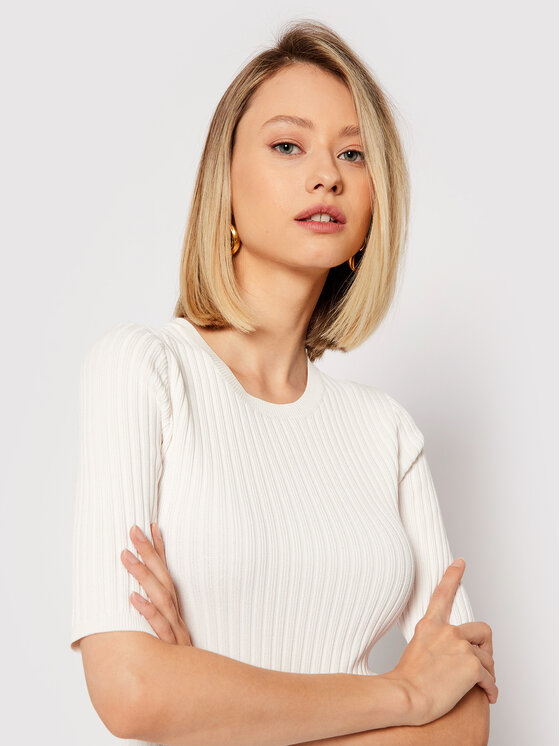 Guess Guess Блузка Naomi W1GR21 R2UK0 Білий Slim Fit