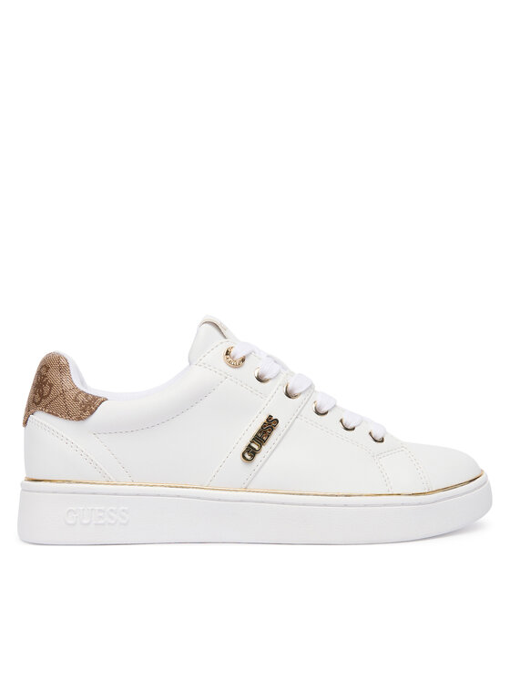 Guess Guess Sneakersy FLFBTZ ELE12 Biały