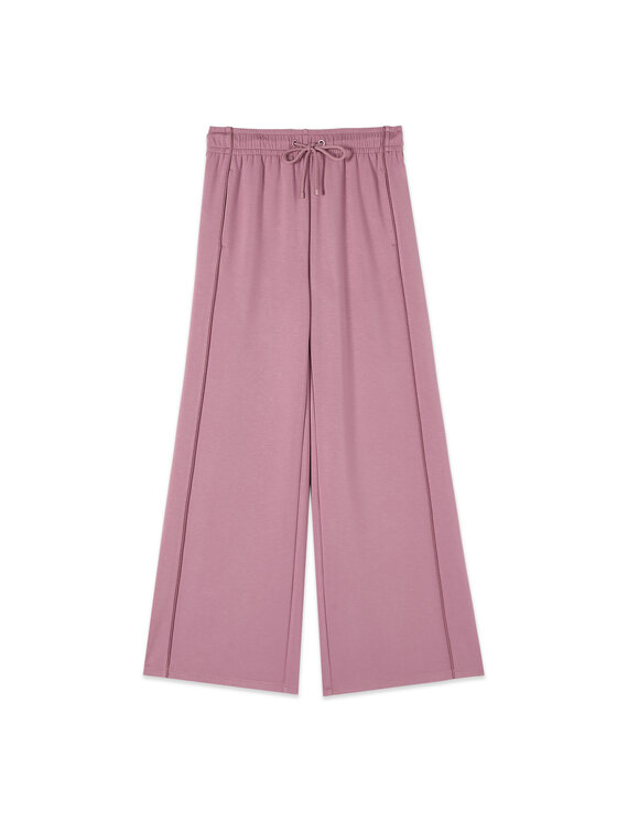 Oltre Oltre Spodnie materiałowe P842J002672N006 Różowy Baggy Fit