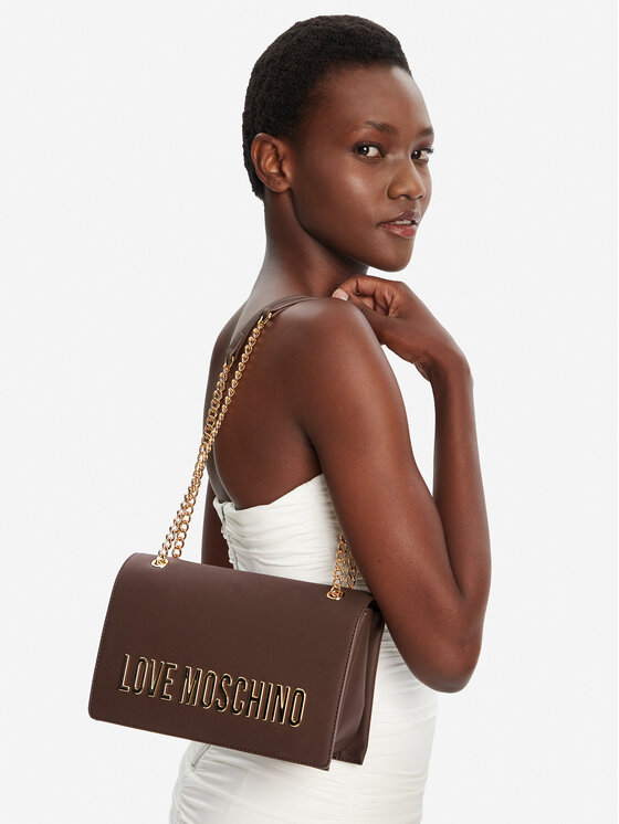 LOVE MOSCHINO LOVE MOSCHINO Дамска чанта JC4192PP1NKD0301 Кафяв
