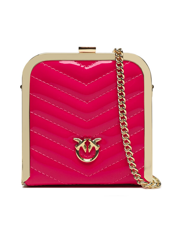 Dámská Kabelka PINKO, Barva: Červená, Box Clutch AI 23-24 PLTT 101514 A15B
