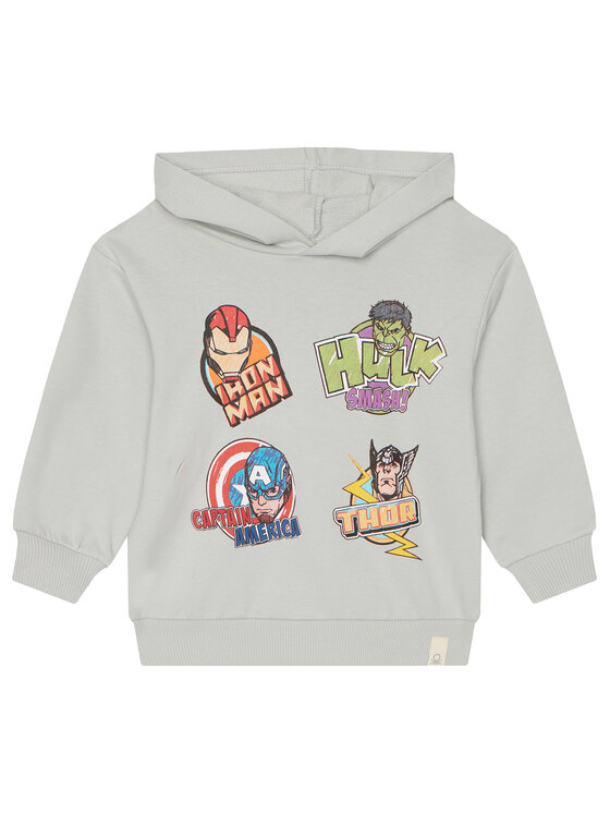 United Colors Of Benetton United Colors Of Benetton Sweatshirt 3PQMG2012 Grau Regular Fit