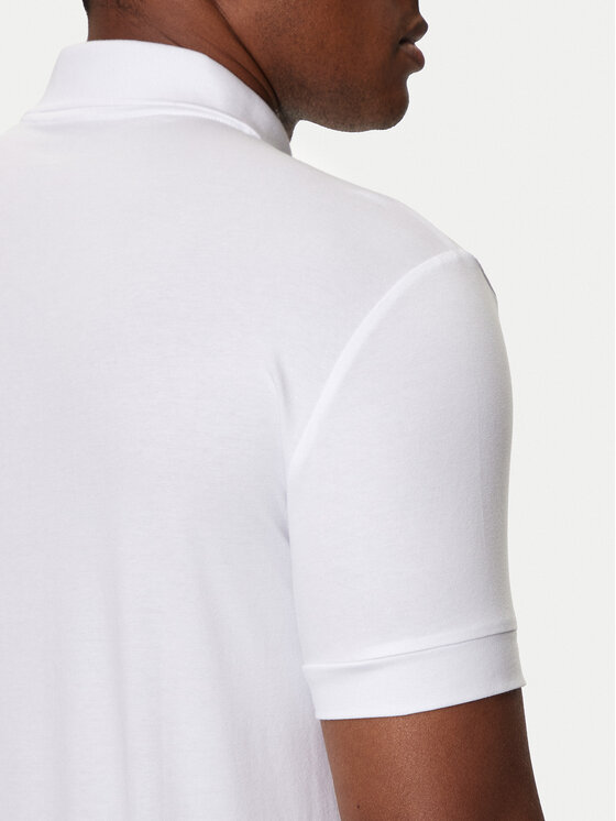 EA7 Emporio Armani EA7 Emporio Armani Polo 8NPF14 PJVQZ 1100 Biały Regular Fit
