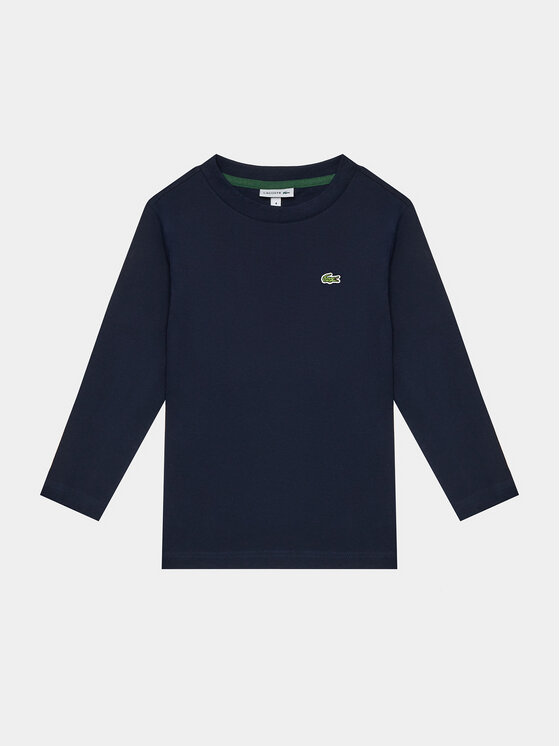 Lacoste Lacoste Majica TJ1123 Tamnoplava Regular Fit