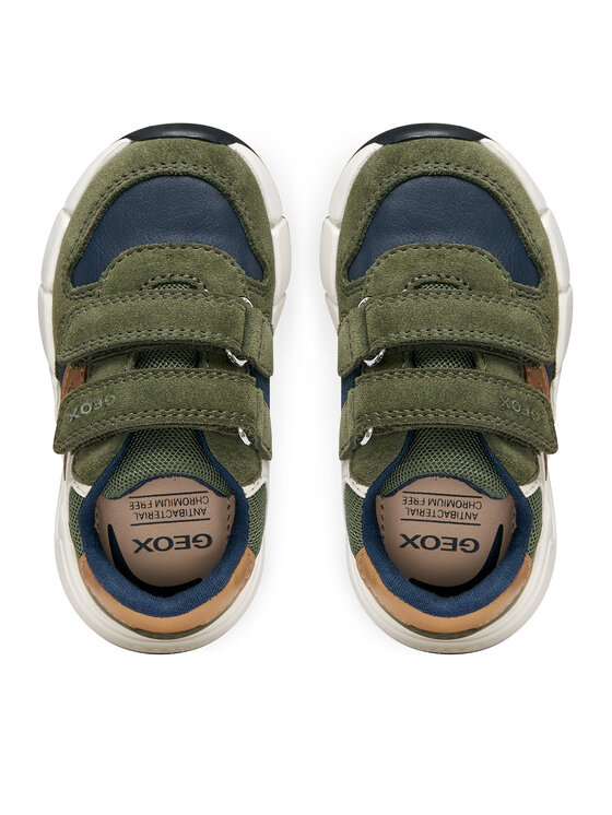 Geox Geox Sneakersy B Flexyper Mini Boy B656GC 05422 CB36N S Zielony
